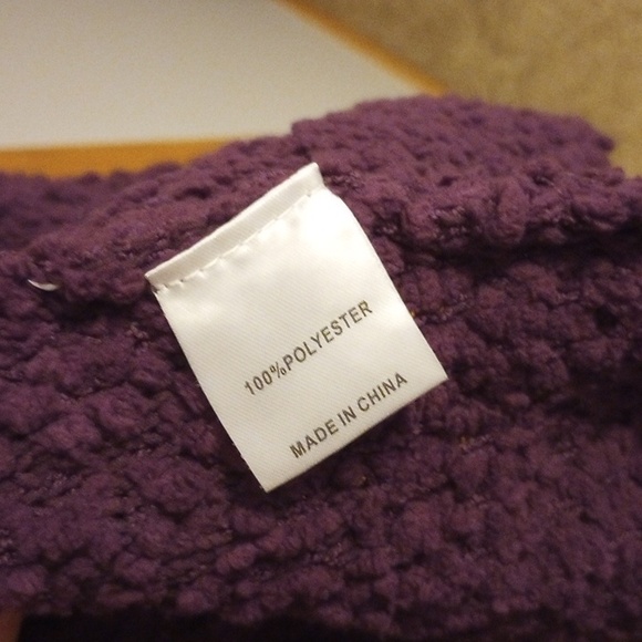 NWOT Popcorn Open Sweater Sz L - Picture 4 of 5